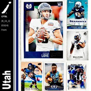 Utah State Aggies  6 Card Lot - CFTBL [8_11_1]